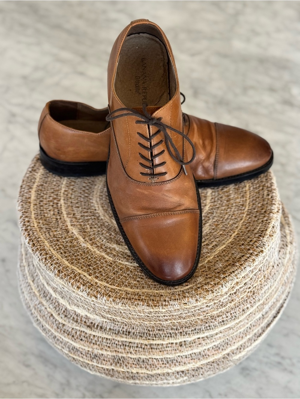 Men's Brown Leather Chukka Boots - Classic Dress Casual